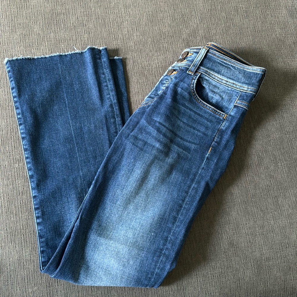 Flying monkey slightly flared jeans